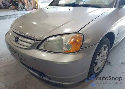 2002 Honda Civic Lx z USA, uszkodzony, nr VIN 2HGES16522H514876